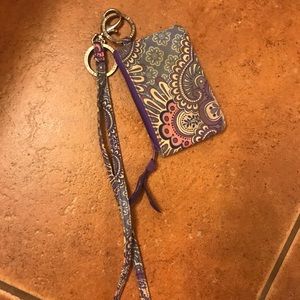 Vera Bradley Wallet keychain